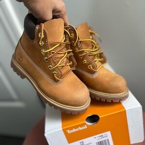 Timberland Kids Tan Boots